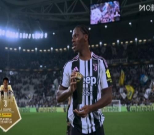 開(kāi)場(chǎng)閃擊！意甲官方：戴維當(dāng)選尤文圖斯vs博洛尼亞的全場(chǎng)MVP