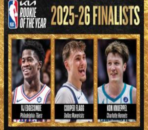 NBA官方公布最佳新秀候選：弗拉格、克尼佩爾、埃奇庫姆