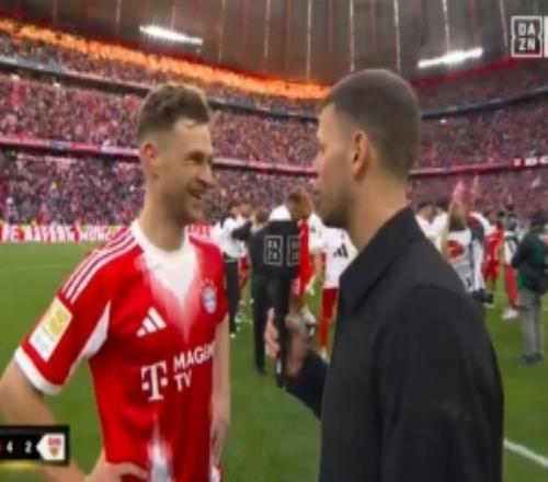 奪得生涯第10冠，基米希調(diào)侃：希望未來還能再奪10次冠軍