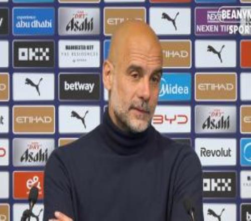 瓜帥：我可不愿意和哈蘭德一起去對(duì)抗加布+薩利巴，我寧愿去看書