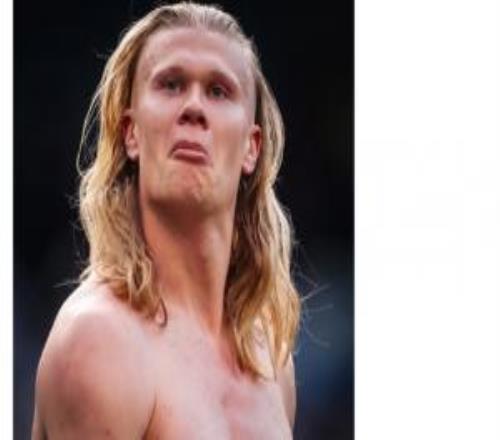 無(wú)需語(yǔ)言！哈蘭德曬赤裸上身慶祝照，長(zhǎng)發(fā)飄逸、臉上笑容藏不住