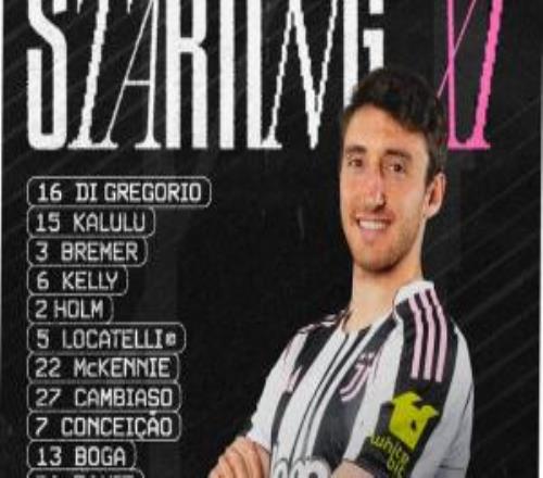 尤文vs博洛尼亞首發(fā)：戴維、博加先發(fā)，孔塞桑、霍爾姆出戰(zhàn)