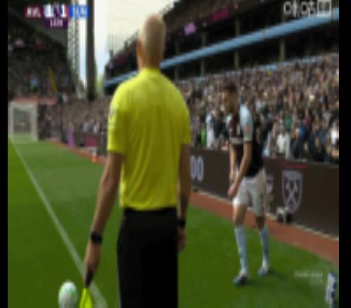 埃梅里取消慶祝麥金開出角球，奧納納甩頭攻門擊中橫梁