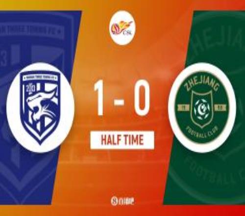 半場三鎮(zhèn)10浙江卡迪斯頭球建功汪士欽姜利勛染黃