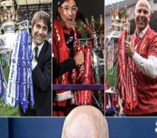 在瓜迪奧拉執(zhí)教英超的10年里，只有三位教練成功奪走了冠軍