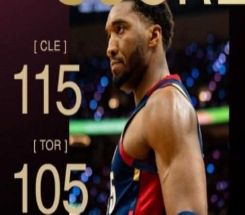 砍分機器！騎士官方發(fā)布贏球海報：封面人物米切爾