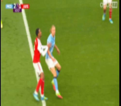 舍伍德：若哈蘭德倒地就會讓加布吃紅牌，那樣阿森納就無法再爭冠