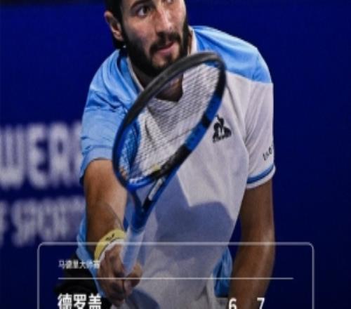 首盤吞蛋！吳易昺兩盤不敵德羅蓋，無緣馬德里大師賽正賽