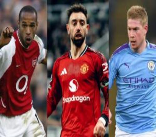 還剩5場(chǎng)！B費(fèi)已送出18次助攻，英超紀(jì)錄是亨利和德布勞內(nèi)的20次