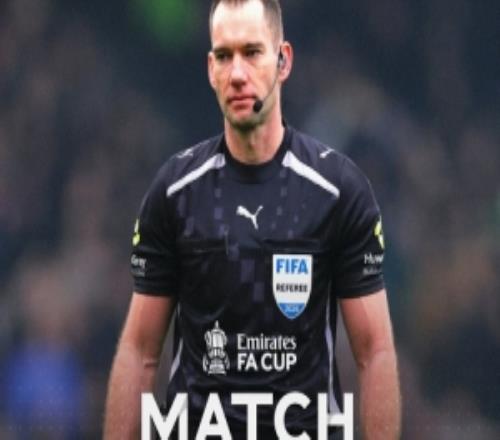 足總杯半決賽裁判確定鮑森吹罰曼城vs圣徒吉列特吹罰藍軍vs利茲