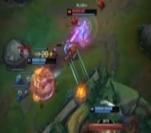 LPL賽事高光：Bin！一打四反殺兩個這么帥嗎