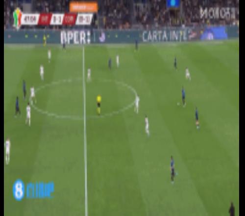 主場翻車澤林斯基傳球被斷致丟球，國米2球落后