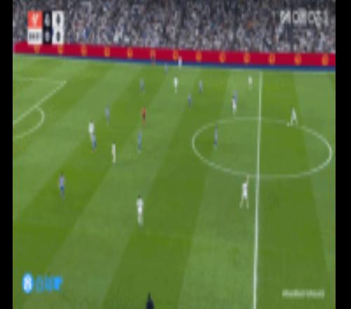 聯賽第24球！姆巴佩射門折射入網，皇馬10領先