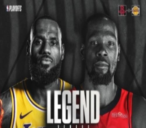 傳奇vs傳奇！火箭官方曬詹姆斯vs杜蘭特對決海報：見證傳奇