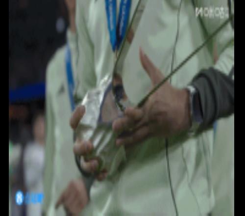 歡迎冠軍！皇馬U19攜歐冠獎(jiǎng)杯亮相伯納烏，一隊(duì)列隊(duì)致敬