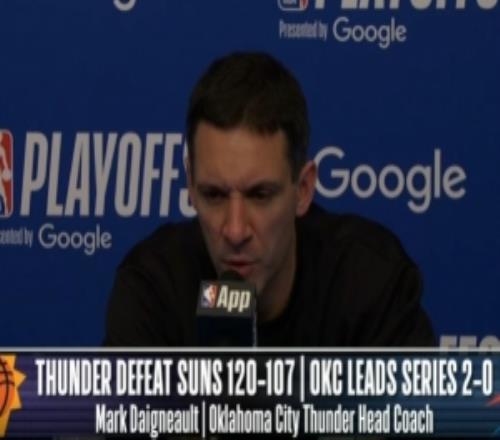 【完整版】戴格諾特：SGA掌控了比賽霍姆格倫防守影響力巨大