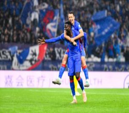 四連勝！申花20海牛升第5特謝拉破門蓋伊建功牟鵬飛屢獻(xiàn)神撲