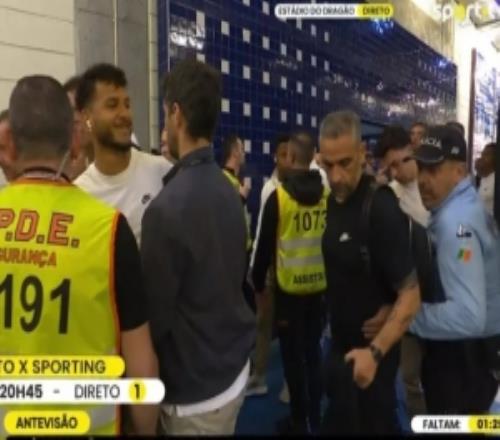 记录报：葡体在波尔图主场被安保拦截，不让他们从申请的入口进入
