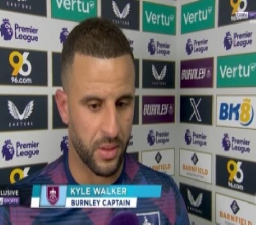 35岁沃克：我愿留在伯恩利从英冠杀回来，曼城夺冠100%希望如此