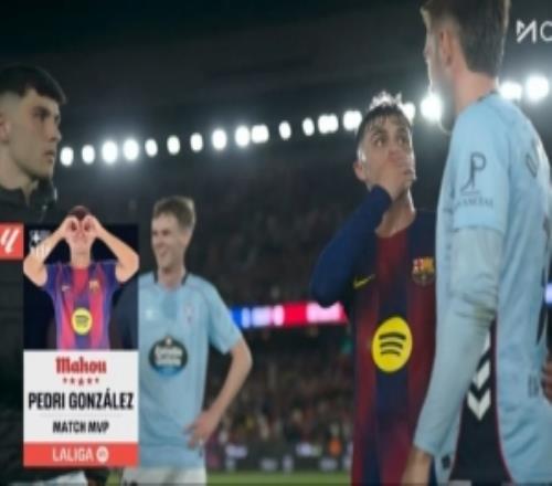 當選MVP！佩德里本場13丟失球權+12對抗5成功2解圍2攔截3搶斷