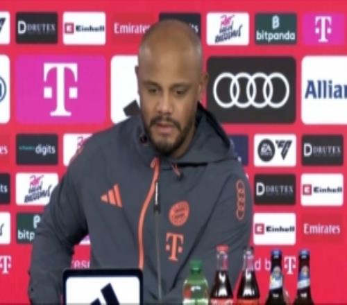 孔帕尼：對陣美因茨我們陣容可能有一些調整卡爾還無法出戰