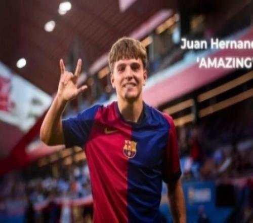官方：巴薩競技中場胡安埃爾南德斯左膝前交叉韌帶完全撕裂