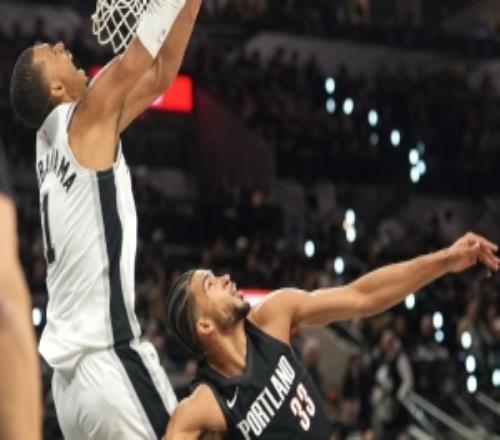 系列賽11&文班出戰(zhàn)成疑！ESPN預(yù)測(cè)勝率：馬刺67.2%開拓者32.8%