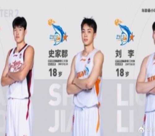 本赛季CBA刘晓宇&周鹏&李晓旭年龄最老徐昕2米26最高