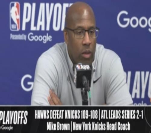 【完整版】布朗：雷霆去年也曾12落后滿意球隊(duì)拼勁和韌性