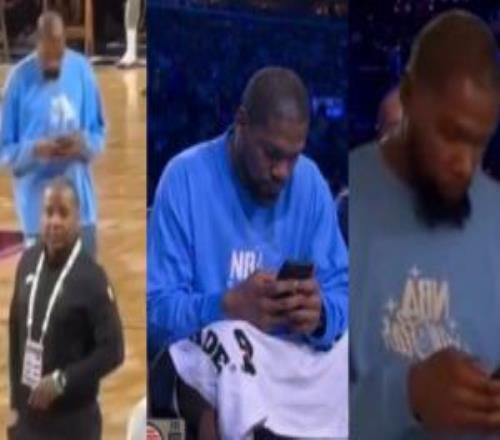 美媒挖坟：杜兰特的小号说过小贾巴里就是个弱智！