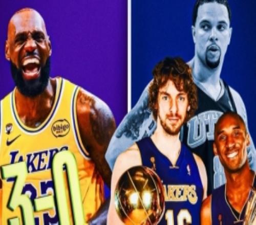 30！美媒：湖人上一次季后赛横扫对手最终夺冠了