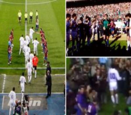 歷史僅3次！皇薩國家德比為對手西甲奪冠列隊，最近一次還是2008