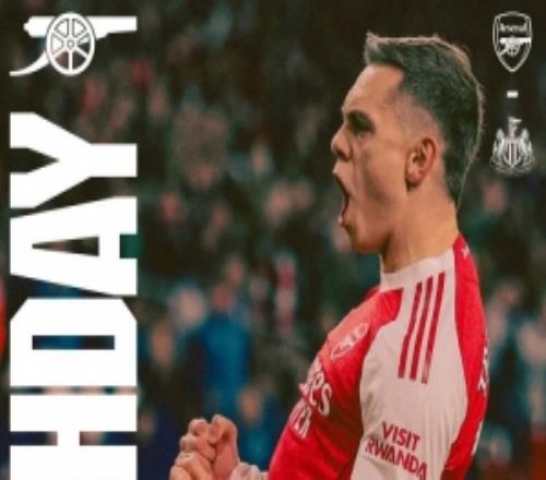 不容有失！阿森納發布對陣紐卡海報，特羅薩德單人出鏡