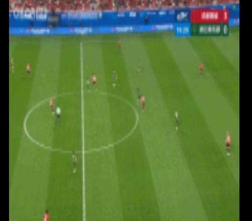 拜合拉木過(guò)掉門(mén)將打入一球，但羅慕洛犯規(guī)在先