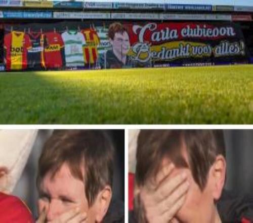 這就是足球！荷甲隊為俱樂部洗衣工辦退休儀式，球迷巨型TIFO致敬