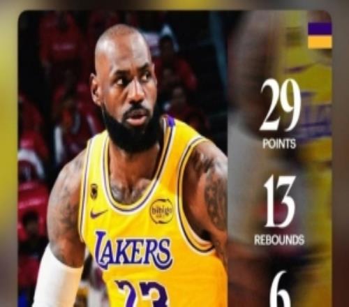 东契奇更新社媒转发湖人赢球海报和詹姆斯29+13+6数据海报