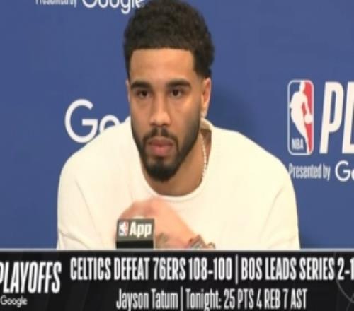 【完整版】塔圖姆：能穿球衣上場對我就是勝利我們需要懷特