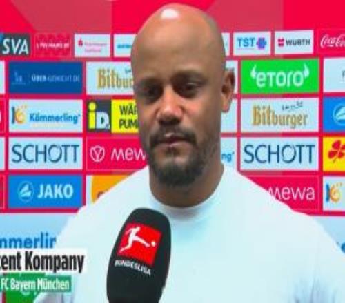 孔帕尼谈逆转：足球就像人生可能有低谷，但总要付出百分百努力