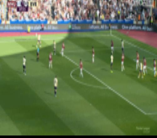 霍爾第88分鐘破門，埃弗頓11扳平西漢姆！