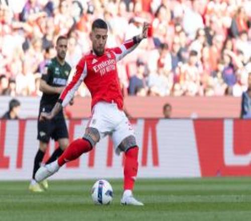 三连胜！本菲卡41莫雷拉人先赛距榜首4分巴雷罗传射里奥斯破门