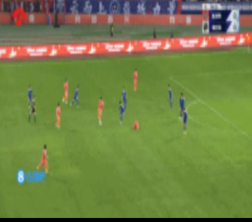 花志成禁区内抽射破门+siu庆祝，盐城队10领先宿迁队