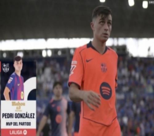 1助攻3關鍵傳球，佩德里當選巴薩20赫塔費一役全場最佳球員