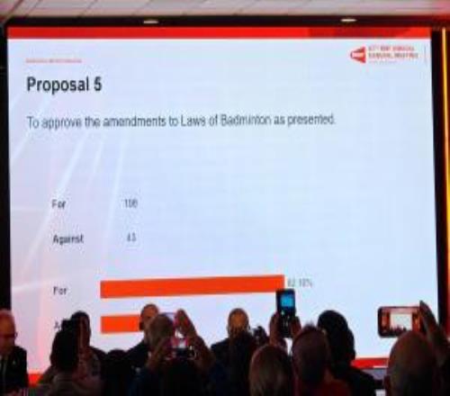 取消21分制！世界羽聯(lián)大會(huì)通過(guò)提案羽毛球比賽將改為315分制！
