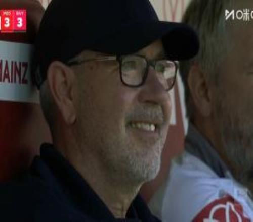 3球領先被扳平！美因茨主帥坐在椅子上搖頭苦笑