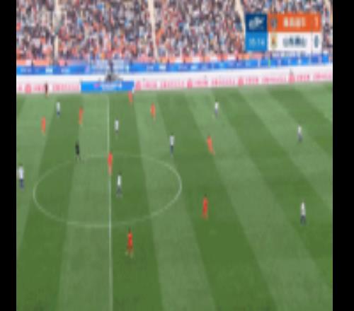 海牛20領(lǐng)先泰山！彭嘯被斷球，埃朱馬推進(jìn)后輕松破門