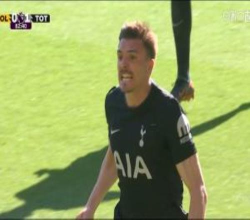 終于進了！帕利尼亞第82分鐘鏟射破門，熱刺10領(lǐng)先狼隊