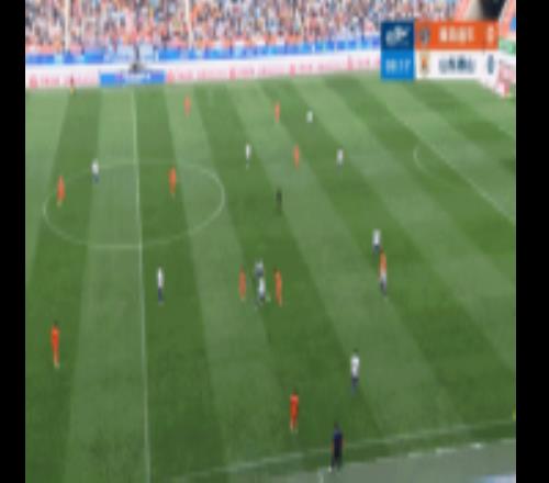 海牛10泰山！宋文杰傳中劉騏瑋判斷失誤，林創(chuàng)益后點(diǎn)打空門