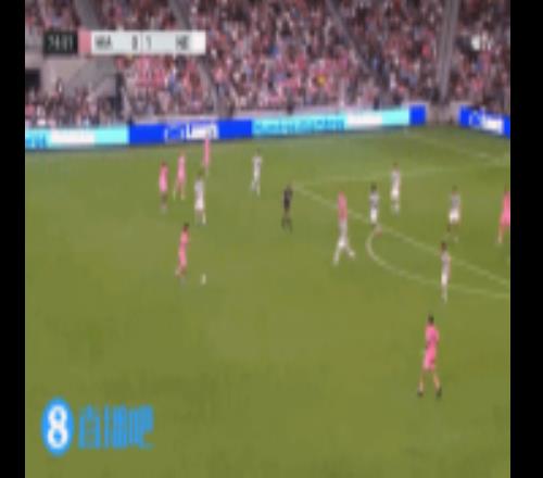 邁阿密扳平！蘇亞雷斯小角度勁射被撲，貝爾特拉梅門前補(bǔ)射得手