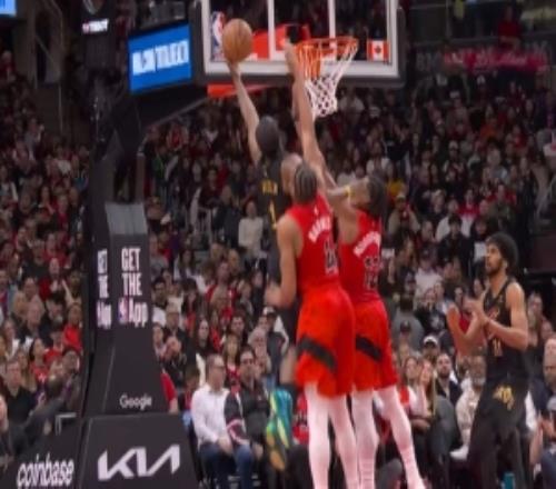 節(jié)奏可以！哈登強(qiáng)攻巴恩斯對(duì)抗防守打板命中還有加罰