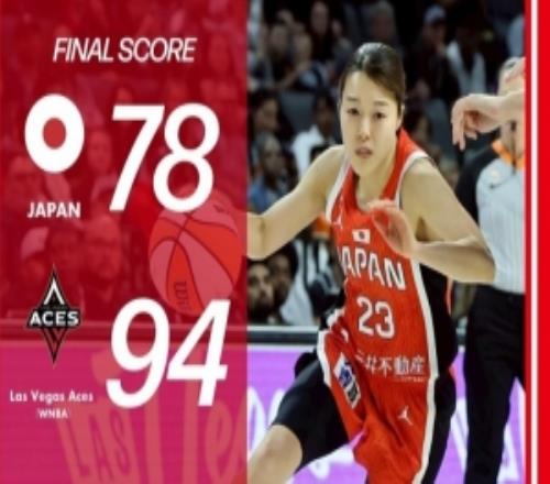 王牌全力迎戰日本女籃結束首場WNBA交流賽